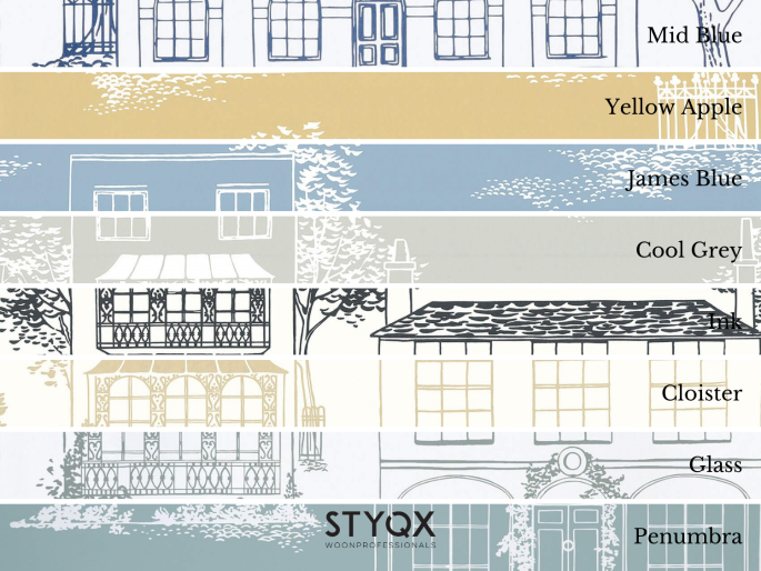 Little Greene Hampstead - Yellow Apple