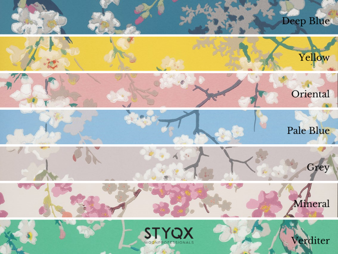 Little Greene Massingberd Blossom - Yellow