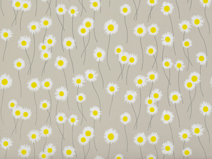 Little Greene Moon Daisies - Slaked Lime