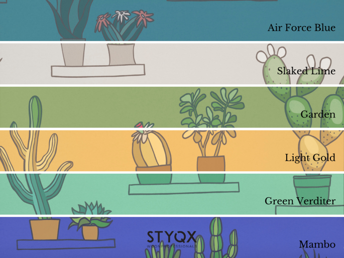 Little Greene Mr Straw's Greenhouse - Green Verditer