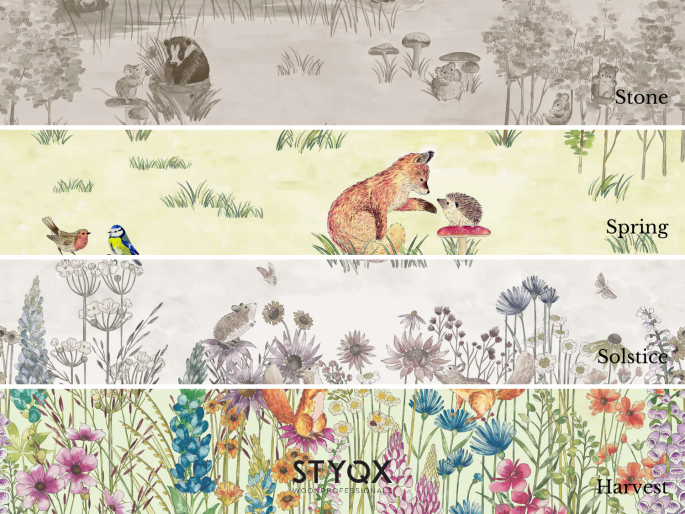 Little Greene Potter's Woodland - Harvest