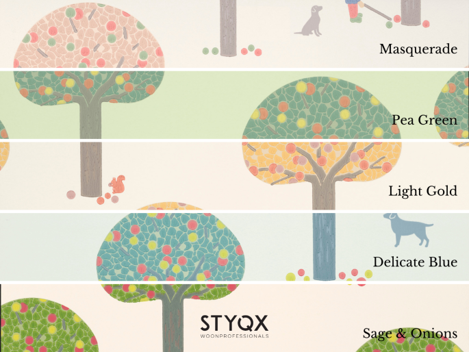 Little Greene Rodney Street - Delicate Blue