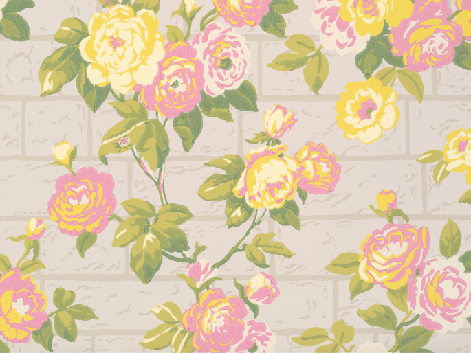 Little Greene Rose Garden - Portland Stone