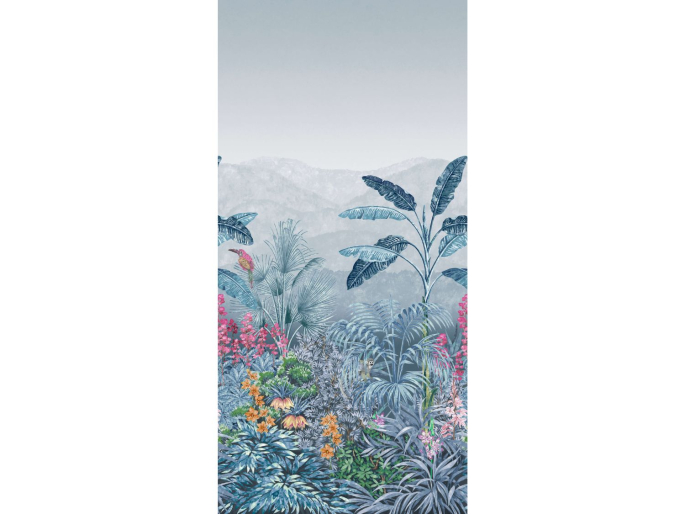 Little Greene Capricorn - Etruria behang met patroonherhaling