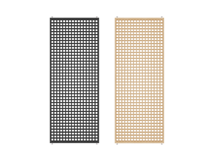 Roomdivider Shinjuku - Blanke lak - 255 cm