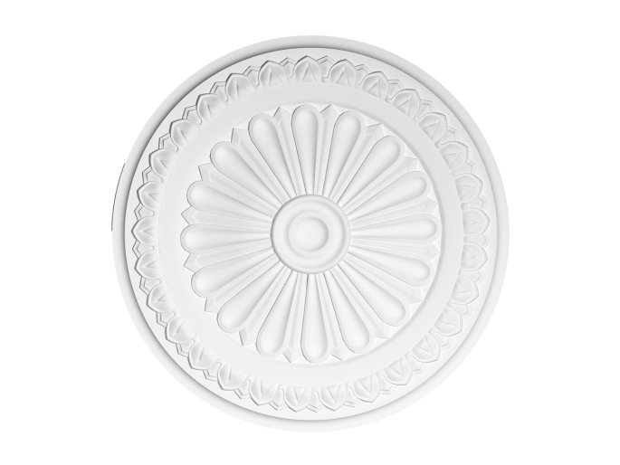 Klein bloemvormig plafondornament