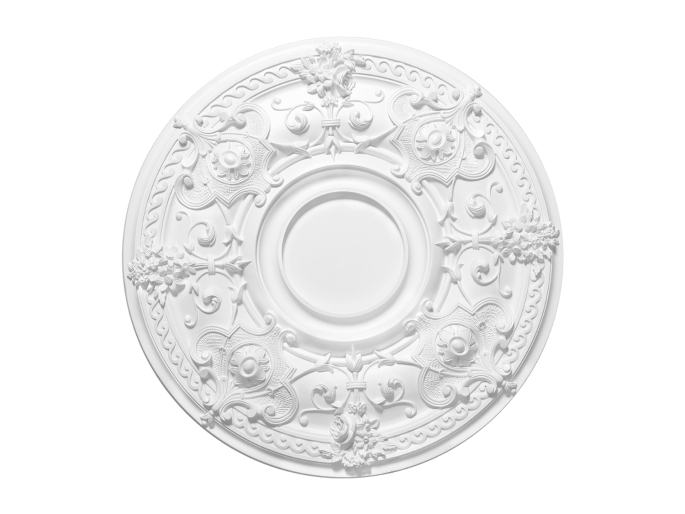 Groot en verfijnd plafondornament