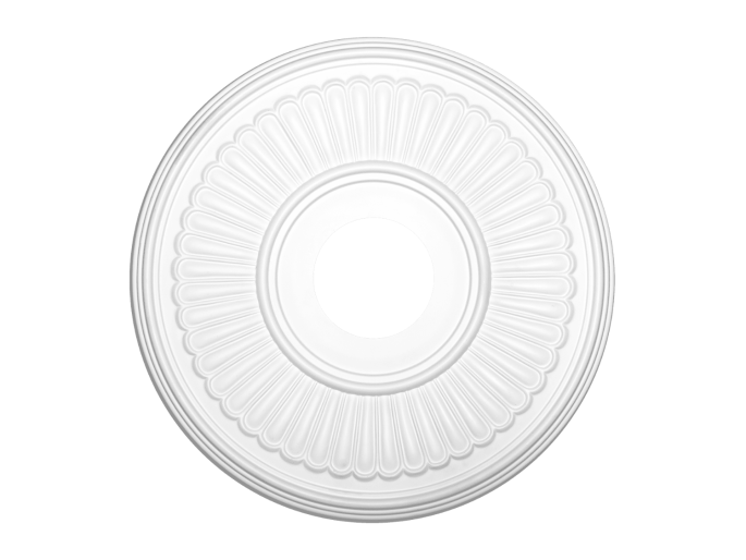 Middelgroot bloemvormig plafondornament