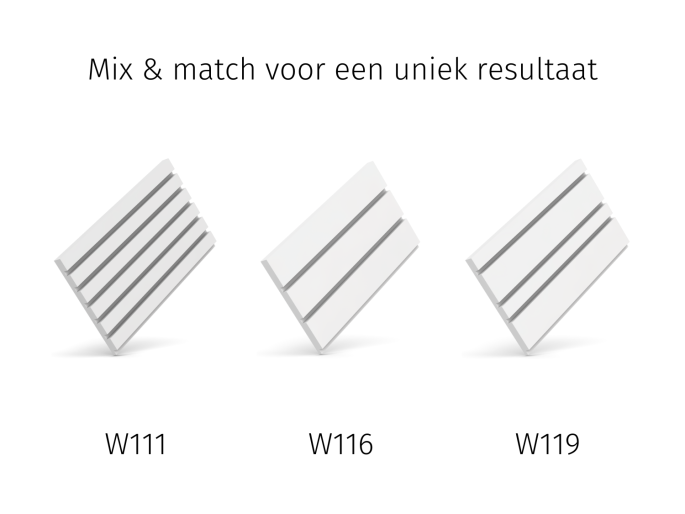 Orac wandpaneel W116 - Bar XL