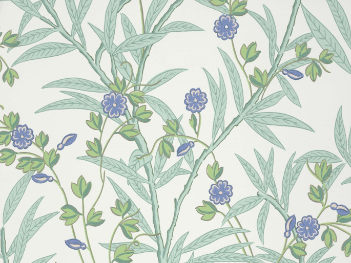 Bamboo Floral - Mambo behang Little Greene