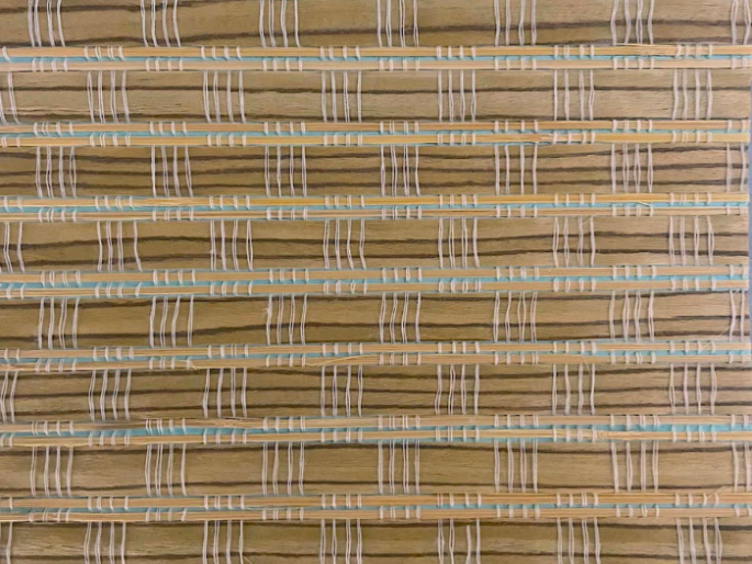 Catchii bamboe behang Turqoise - B002