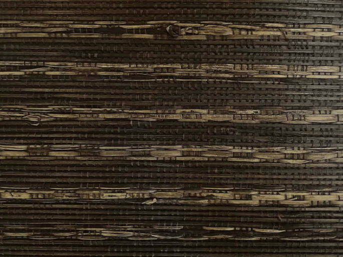 Catchii bamboe behang Gras Donkerbruin - B010