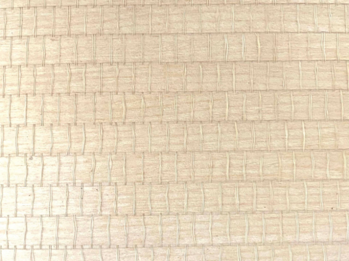 Catchii raffia behang Beige - R001