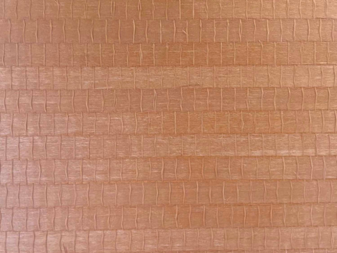 Catchii raffia behang Terracotta - R004