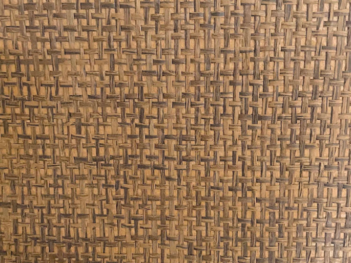 Catchii weave behang Caramel - W011