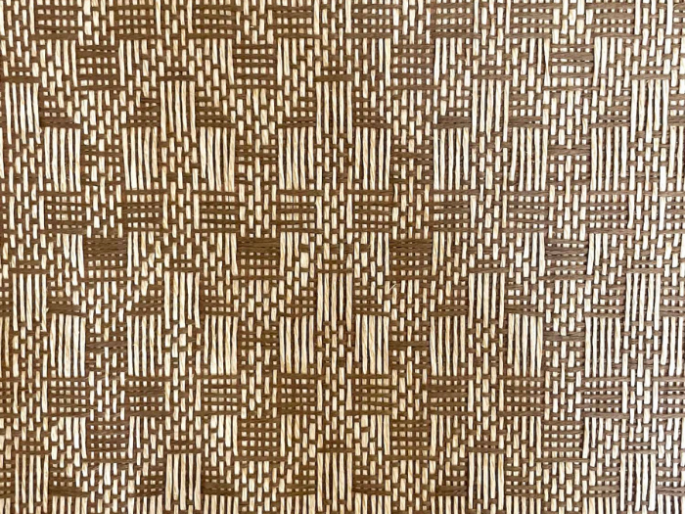 Catchii weave behang Aztec Patroon Bruin Beige - W014