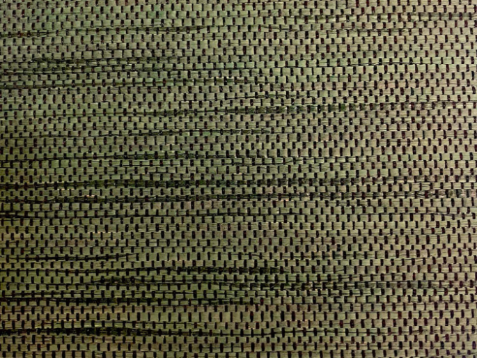 Catchii weave behang Groen - W025