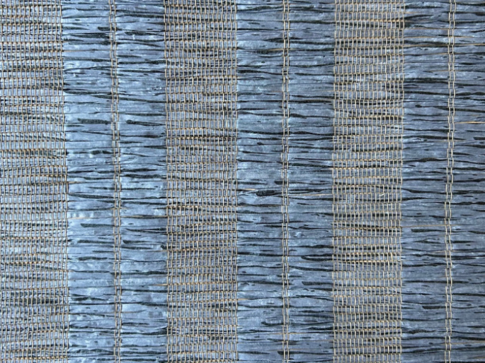 Catchii weave behang Stripes Light Slate Gray - W778