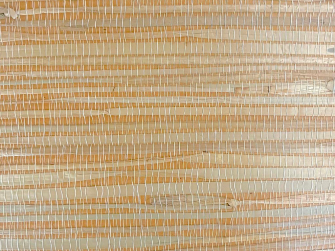 Catchii zeegras behang Beige Warm Oranje - Z001