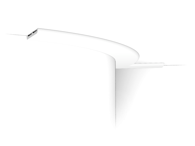 Orac flexibele kroonlijst SX184F