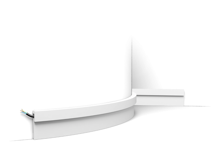 Orac flexibele vloerplint PX198F