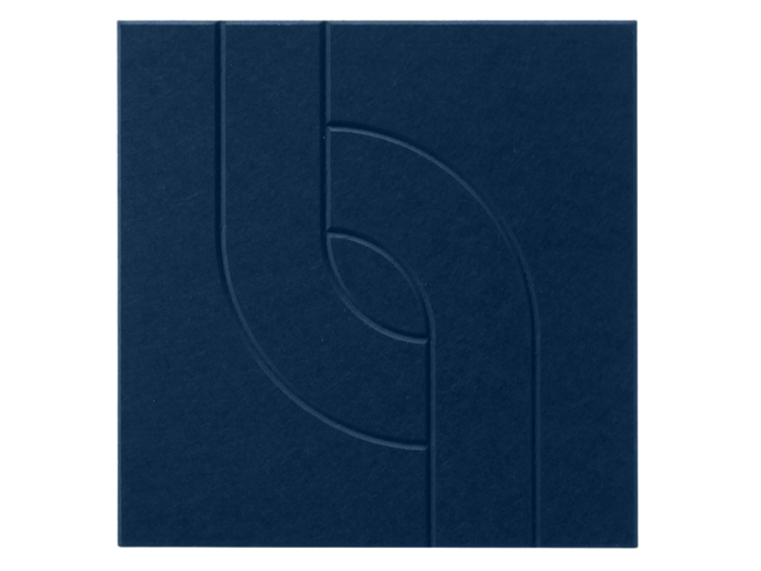 Maeven Art akoestisch paneel Maya V - Navy Blue