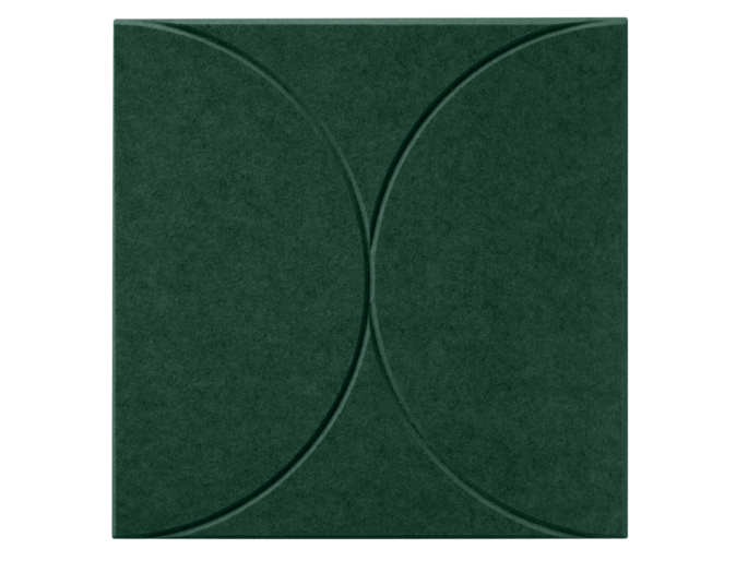 Maeven Art akoestisch paneel Sadé I - Deep Green