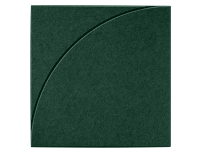 Maeven Art akoestisch paneel Sadé II - Deep Green