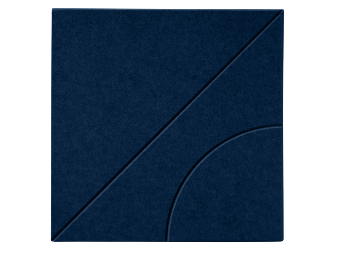 Maeven Art akoestisch paneel Sadé VI - Navy Blue