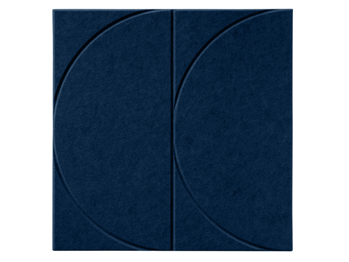 Maeven Art akoestisch paneel Sadé VII - Navy Blue