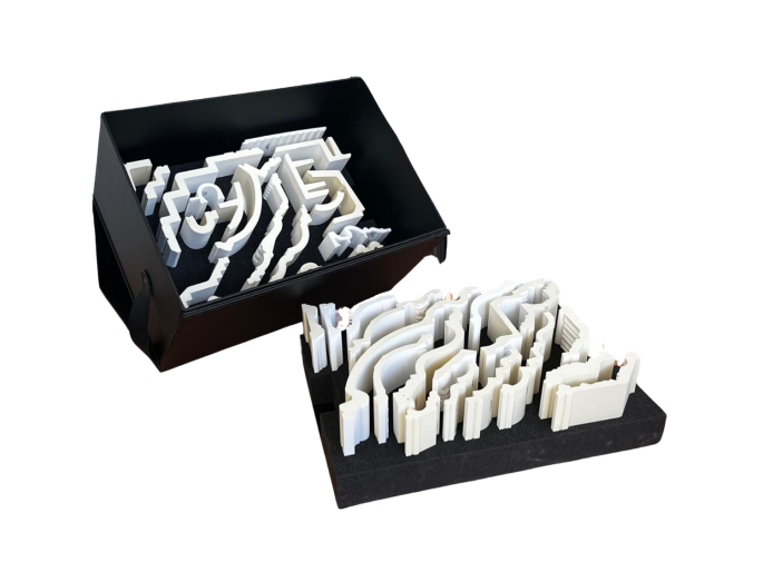 Orac sample koffer MS070-005 groot & geornamenteerd