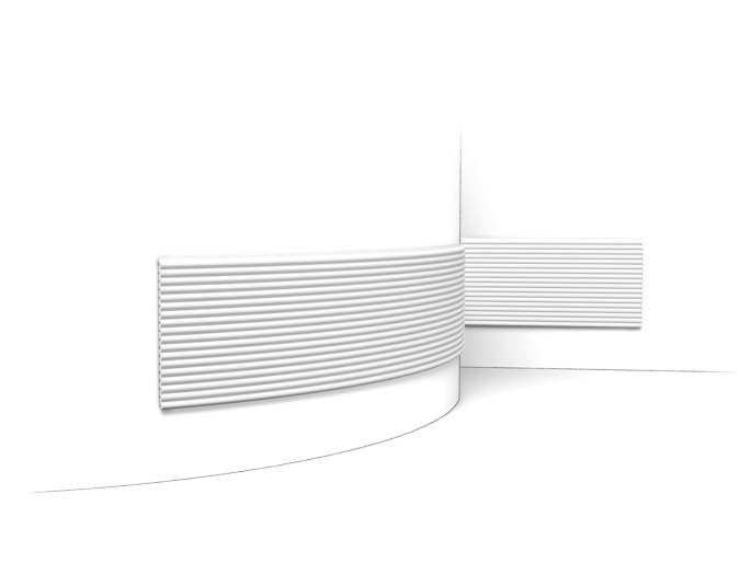 Orac flexibel wandpaneel WX210F