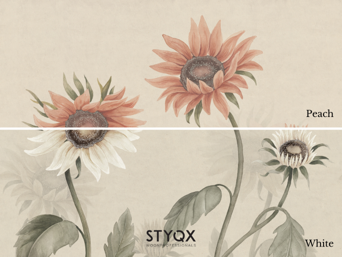 Sandberg Sunflowers - White