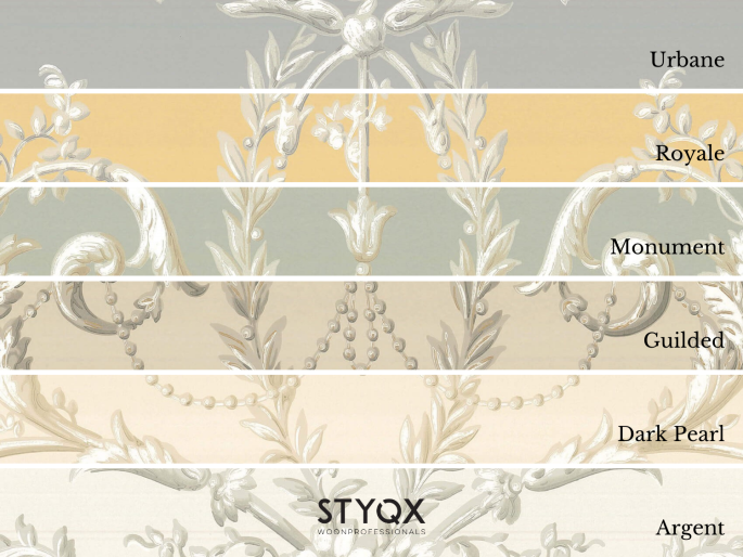 Little Greene Versailles - Argent