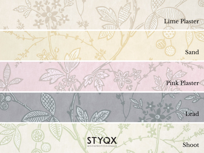Little Greene Wrest Trail - Pink Plaster