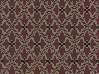 Bayham Abbey - Monarch behang Little Greene