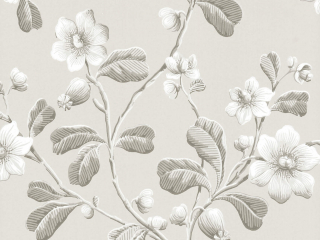Broadwick Street - Pitch behang van Little Greene met rustige kleuren