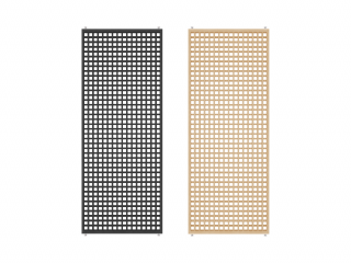 Roomdivider Shinjuku - Blanke lak - 255 cm