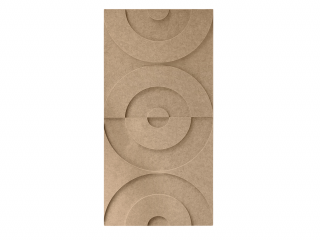 Maeven Art akoestische 3D panelen Maya II - Sand (set van 2)