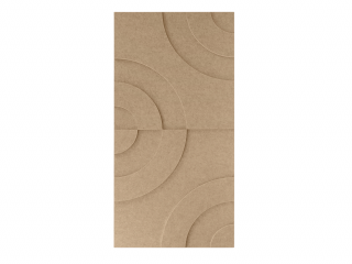 Maeven Art akoestische 3D panelen Maya III - Sand (set van 2)