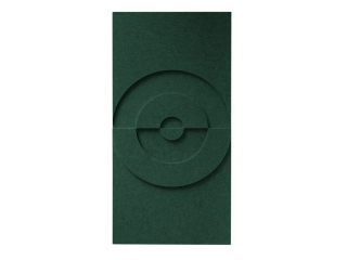 Maeven Art akoestische 3D panelen Maya VI - Deep Green (set van 2)