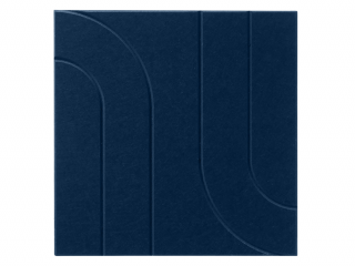 Maeven Art akoestisch paneel Maya I - Navy Blue