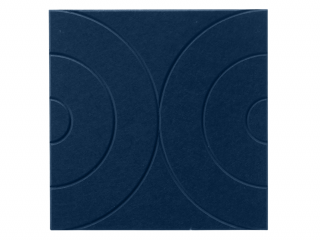 Maeven Art akoestisch paneel Maya II - Navy Blue