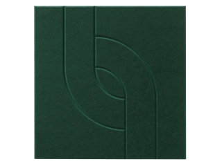 Maeven Art akoestisch paneel Maya V - Deep Green