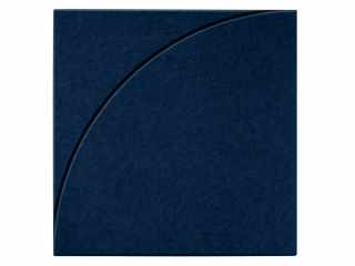 Maeven Art akoestisch paneel Sadé II - Navy Blue