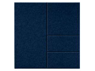 Maeven Art akoestisch paneel Sadé III - Navy Blue