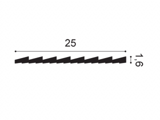 Orac wandpaneel WX204-260 - Ripple