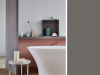 Little Greene - Dark Lead Colour 118 op een deur