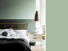 Little Greene - Aquamarine 138 in de slaapkamer op de wand