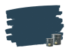 Little Greene Intelligent Exterior Eggshell - Royal Navy 257